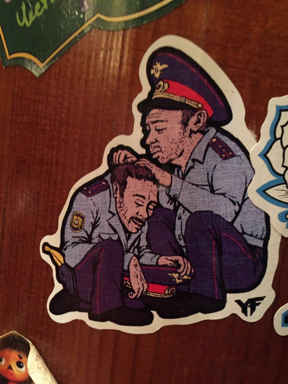 960x1280, 251 Kb / наклейка, менты, груминг