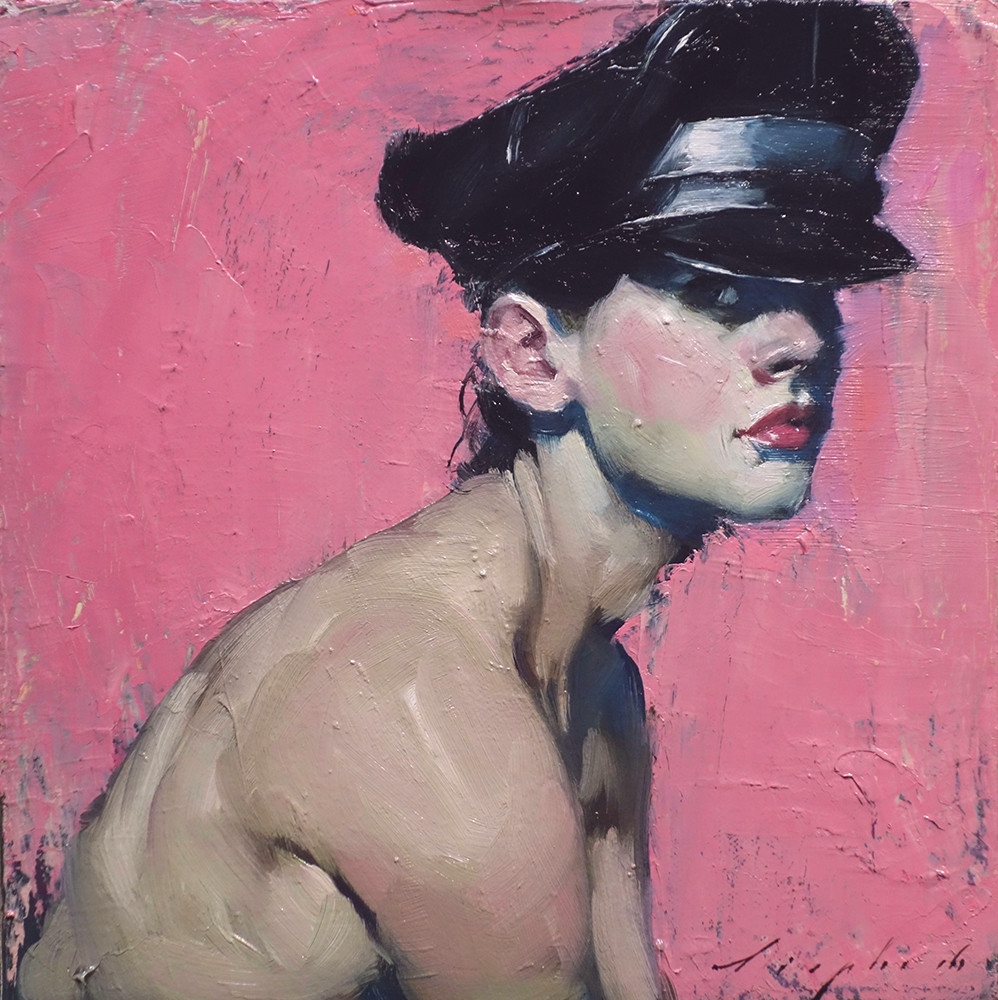 998x1000, 276 Kb / фуражка, фетиш, голая, картина, губы