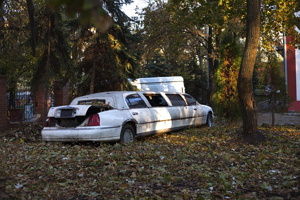 1000x667, 292 Kb / лимузин, бесхозный, Краматорск