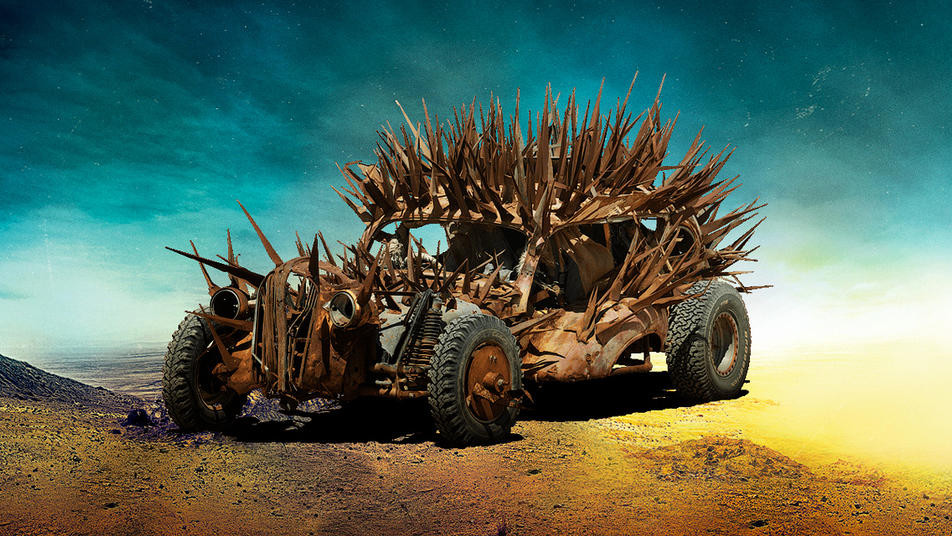 952x536, 180 Kb / авто, колючки, коррозия