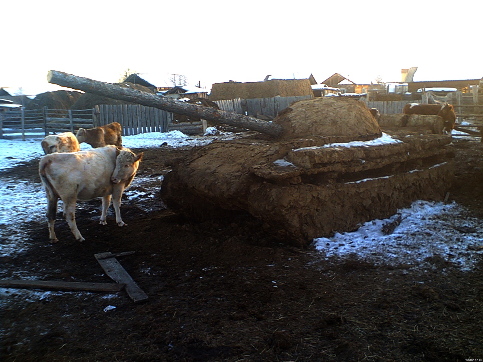 1600x1200, 416 Kb / танк, говно, буренки