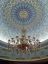 Потолок, роспись, люстра,  голубые купола