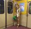 костюм, золото, вагон, метро