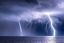 Вода, молния, туча, смерч