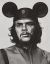 Че, Микки маус, ч/б