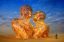 burning man, 2014, сожжение, пустыня, невада, поцелуй