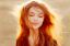 рыжая, девушка, Nevreva